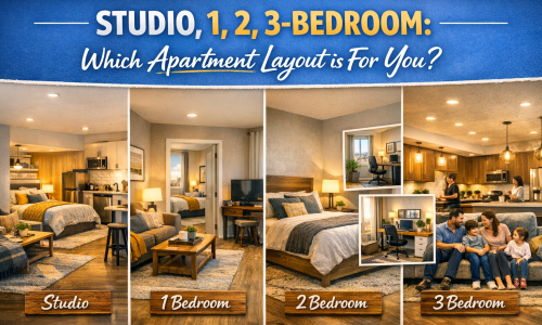 Studio, 1, 2, 3- Bedroom: Which Apartment Layout is For You?
